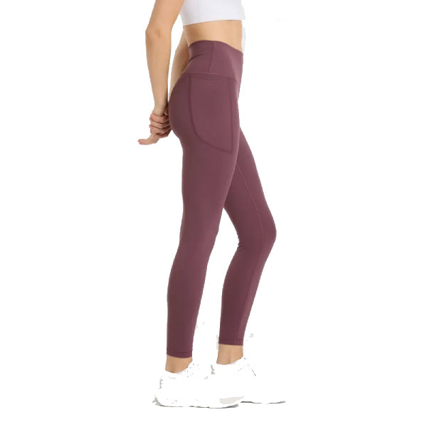 New Balance Harmony Pocket High Rise Legging 25&quot; Faded Plum