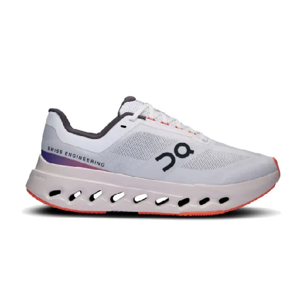 On Cloudsurfer White / Flame Women