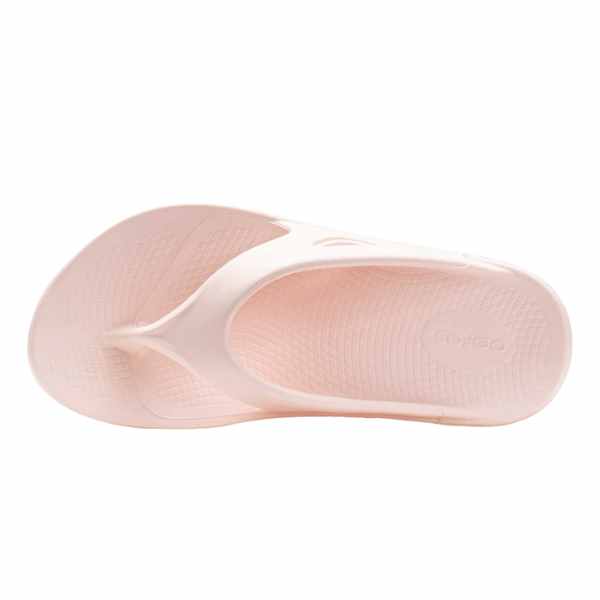 Oofos Unisex Ooringinal Thong Sandal Blush