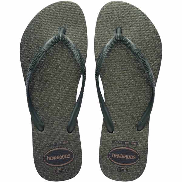 Havaianas Slim Gloss Green Olive