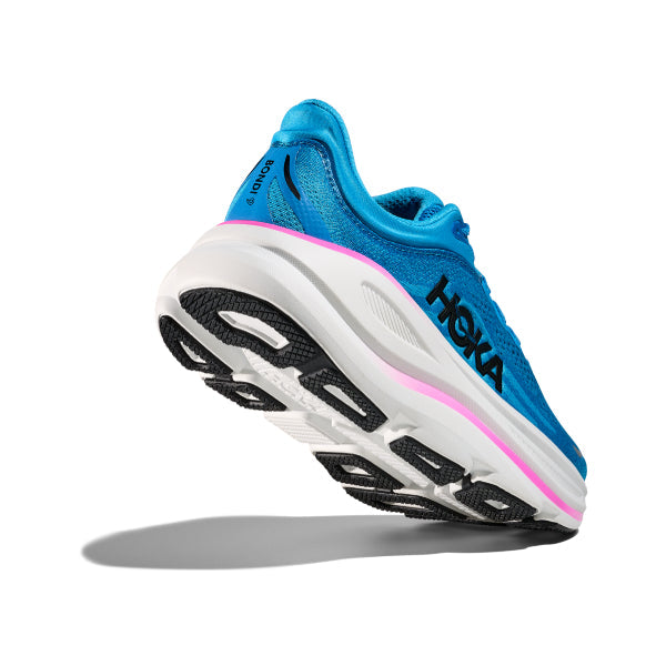 Hoka Bondi 9 Skyward Blue/Neon Fuchsia