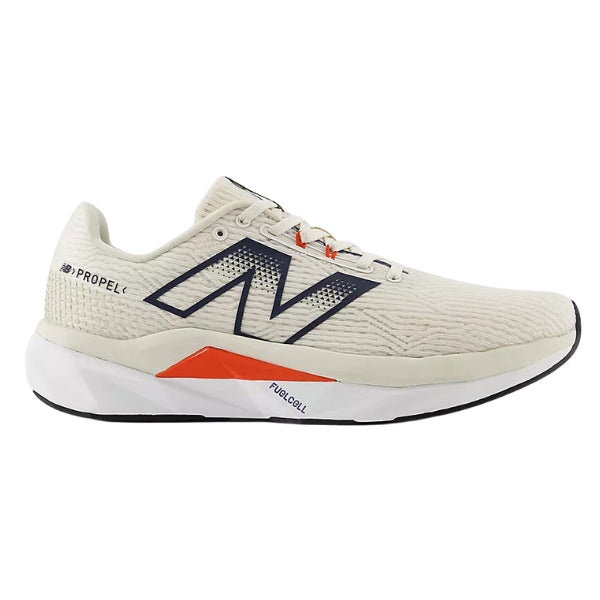 New Balance FuelCell Propel v5 Linen with NB Navy