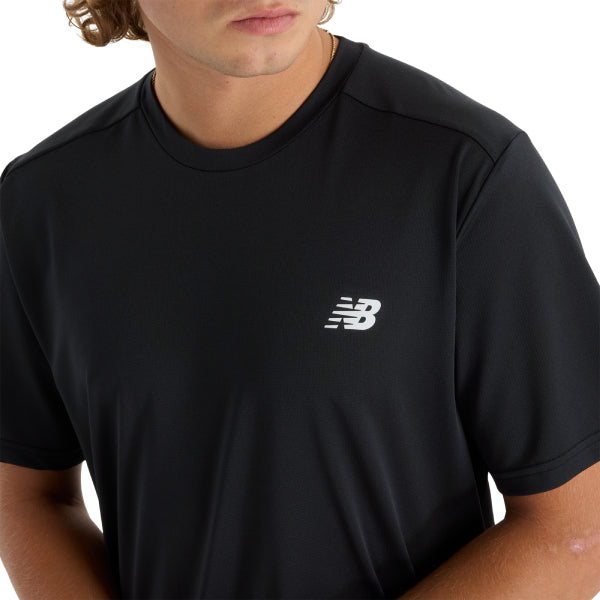 New Balance Sport Short Sleeve T-Shirt Black
