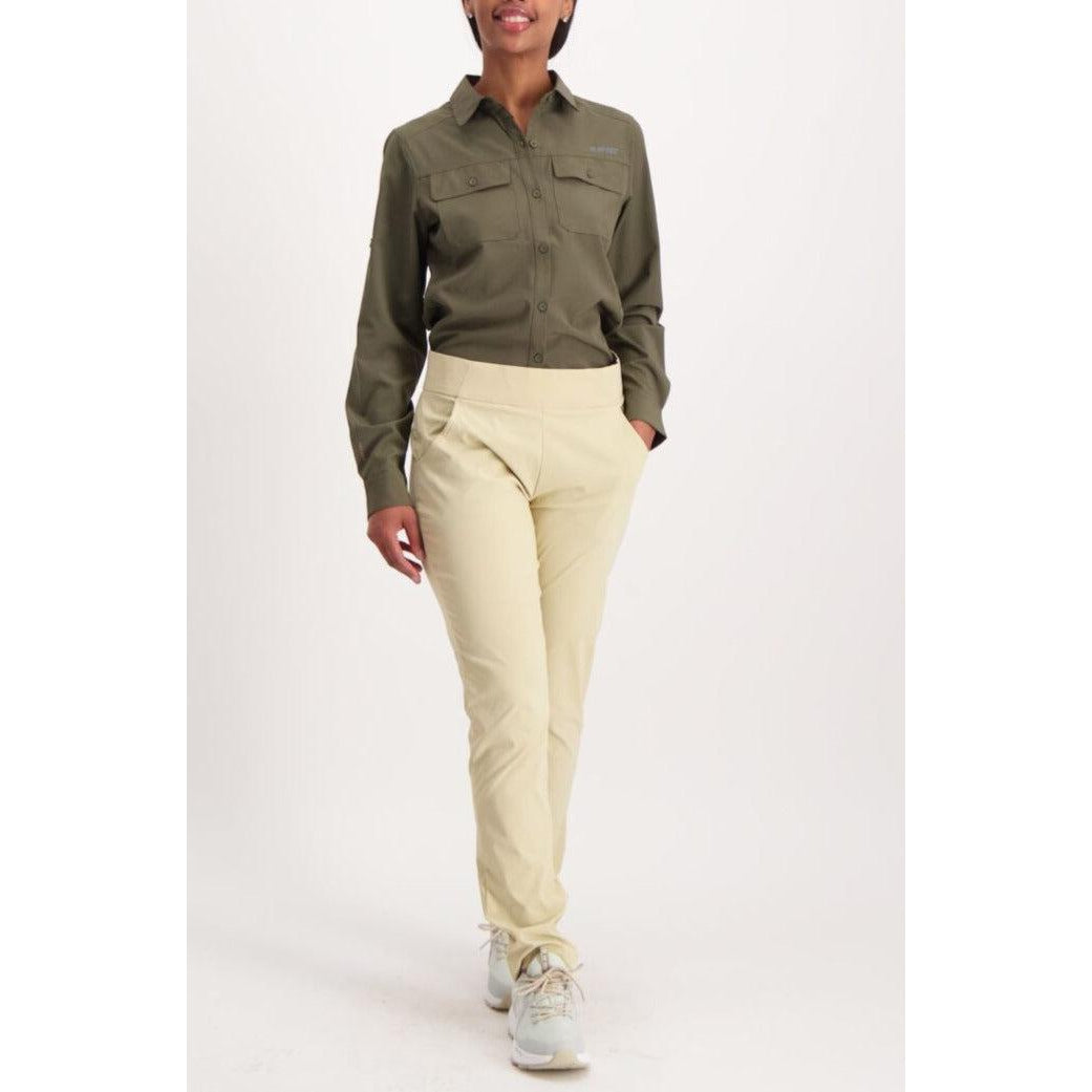 Hi-Tec Women&#39;s Durable Outdoor Explorer Pants with Elastic Waist