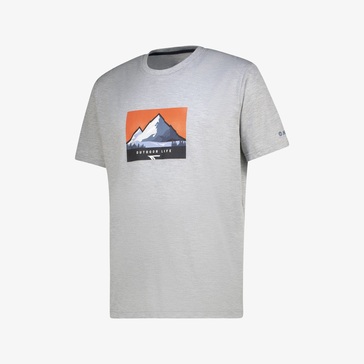 Men&#39;s Hi-Tec Outdoor Life 100% Cotton Tee for Ultimate Everyday Comfort
