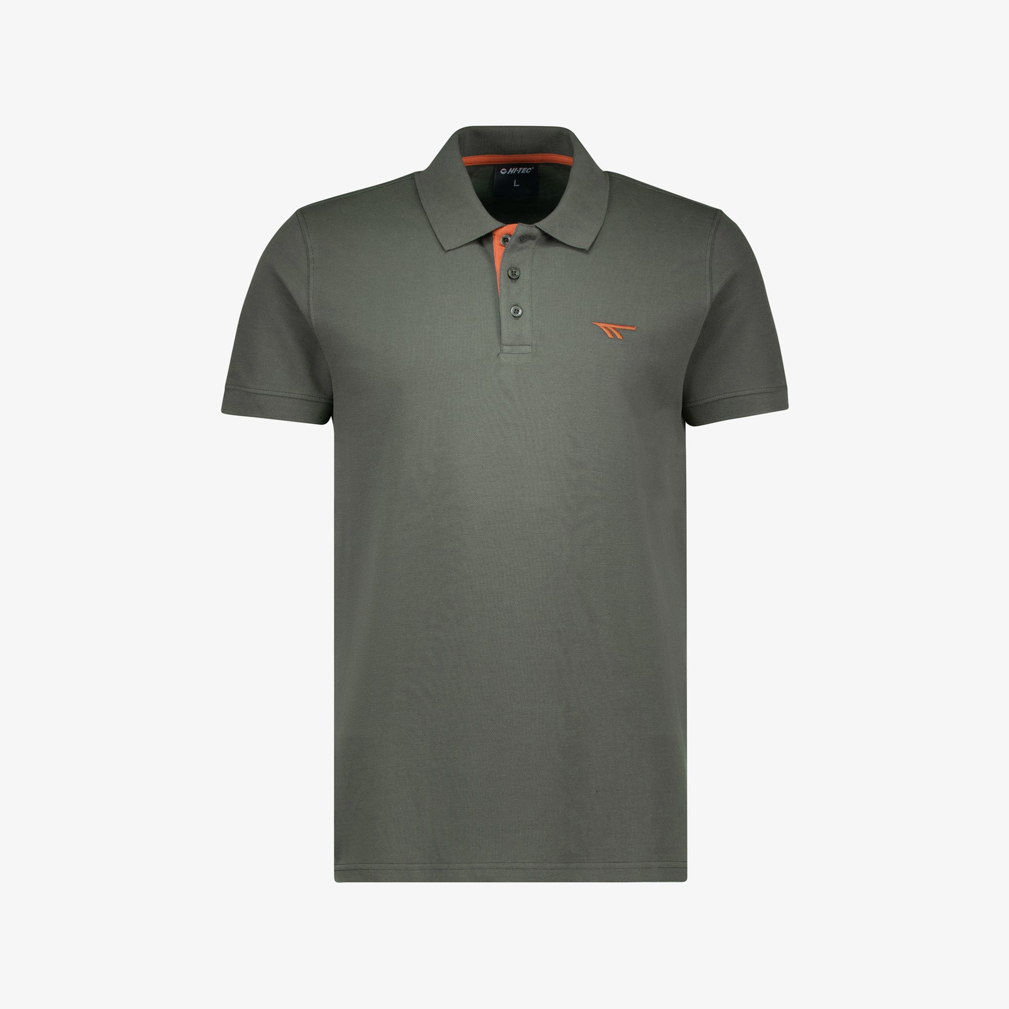 Hi-Tec Men's 100% Cotton Pique Polo Shirt - Breathable, Smart-Casual Style