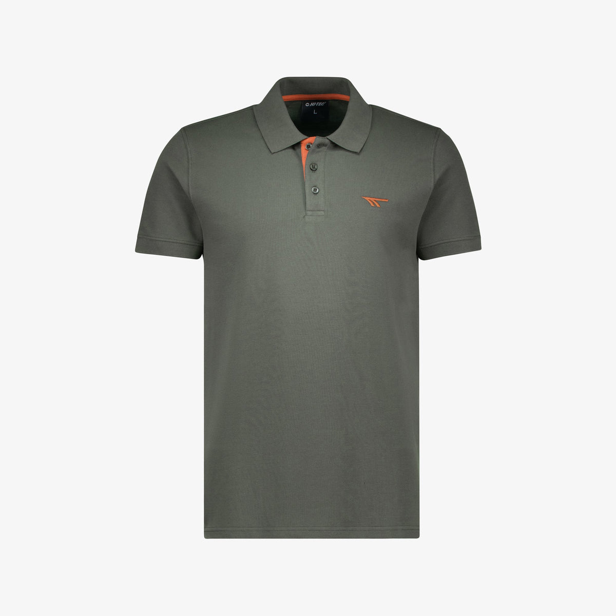 Hi-Tec Men&#39;s 100% Cotton Pique Polo Shirt – Breathable, Quick-Dry, Classic Style