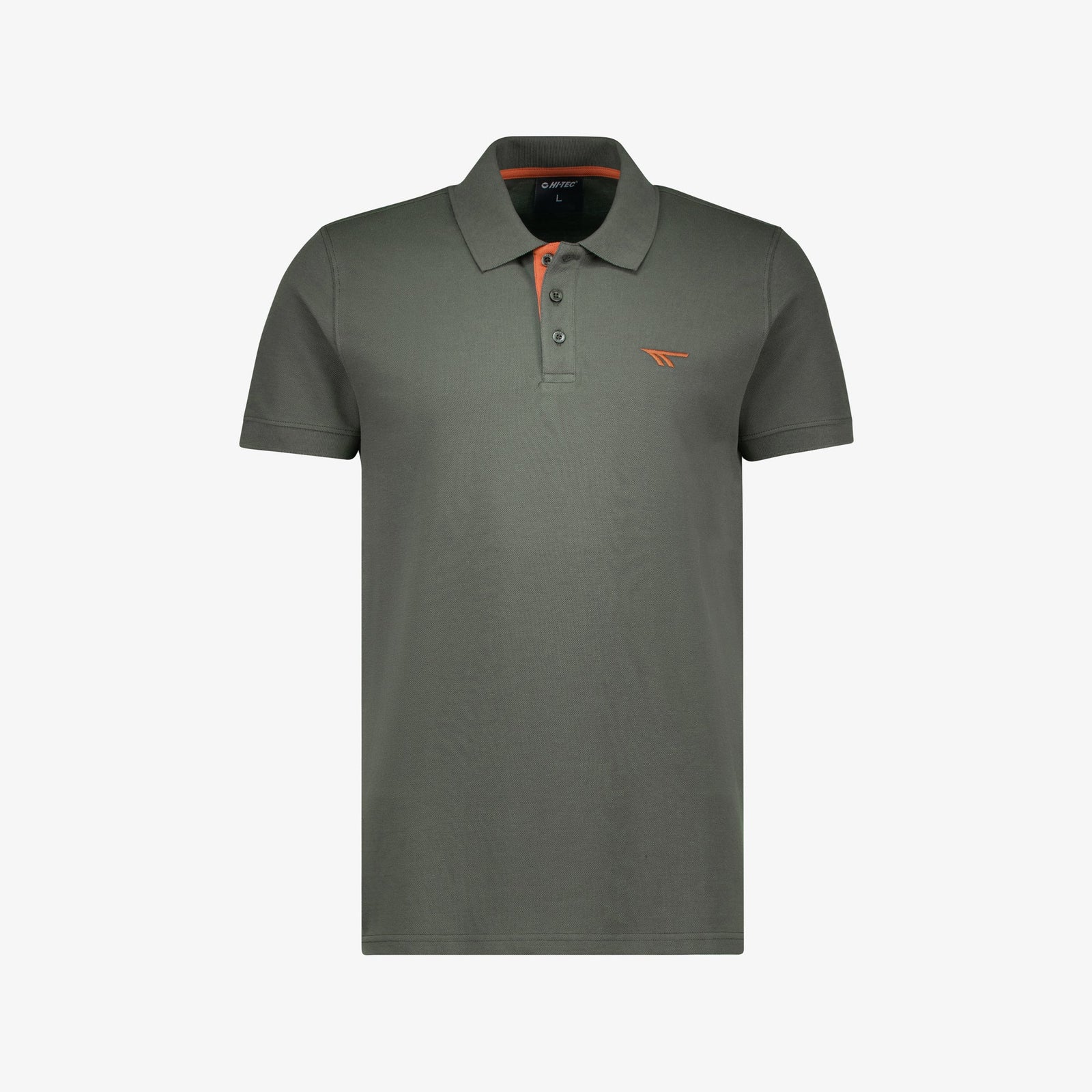 Hi-Tec Men's 100% Cotton Pique Polo Shirt – Breathable, Quick-Dry, Classic Style