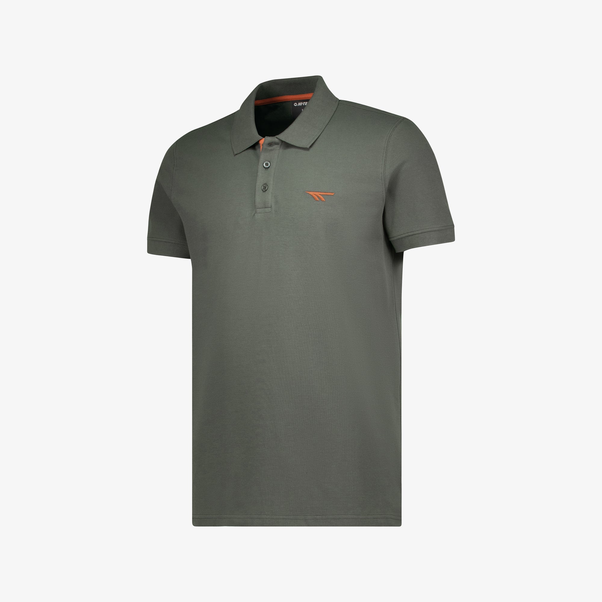 Hi-Tec Men's 100% Cotton Pique Polo Shirt - Breathable, Smart-Casual Style