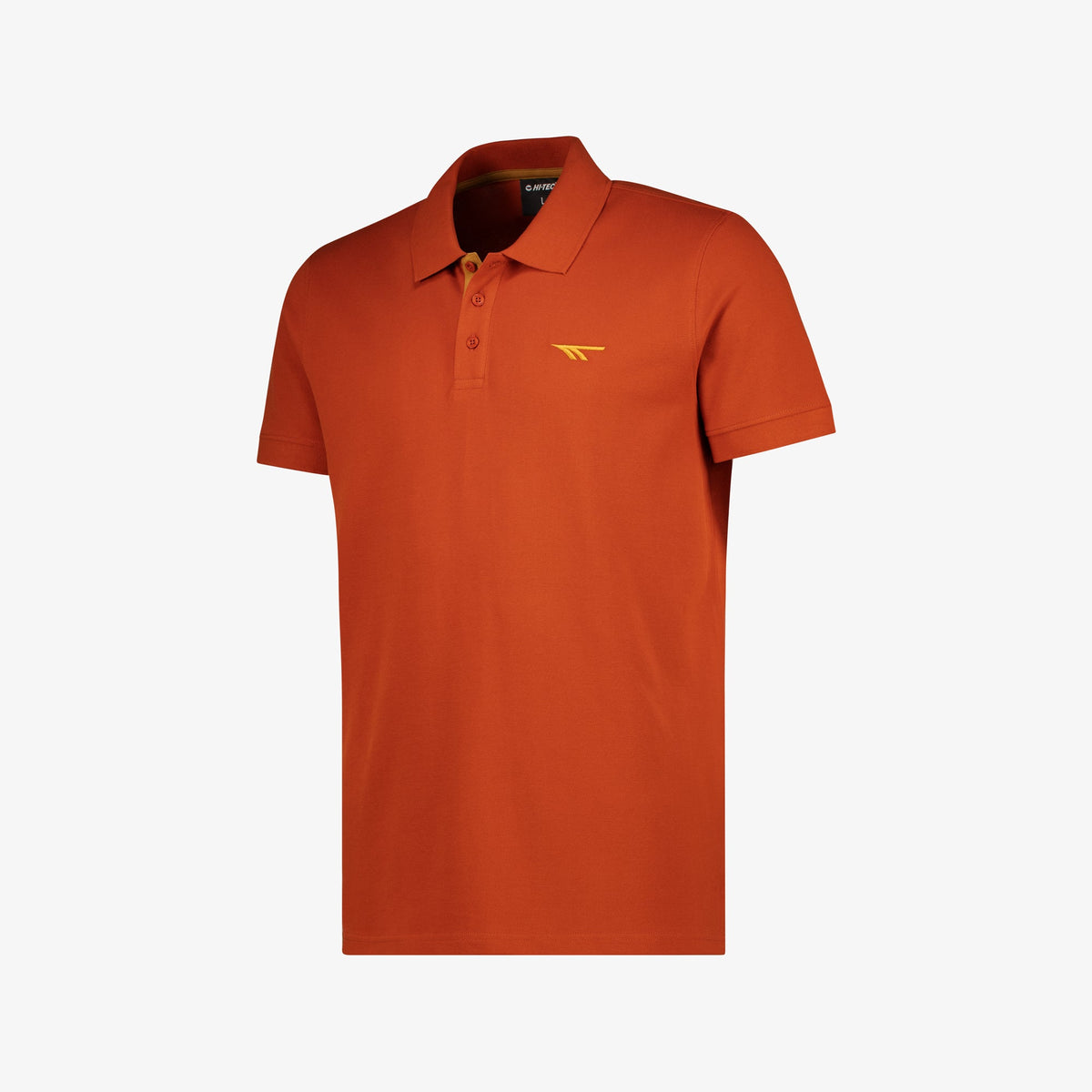 Hi-Tec Men&#39;s 100% Cotton Pique Polo Shirt - Breathable, Smart-Casual Style