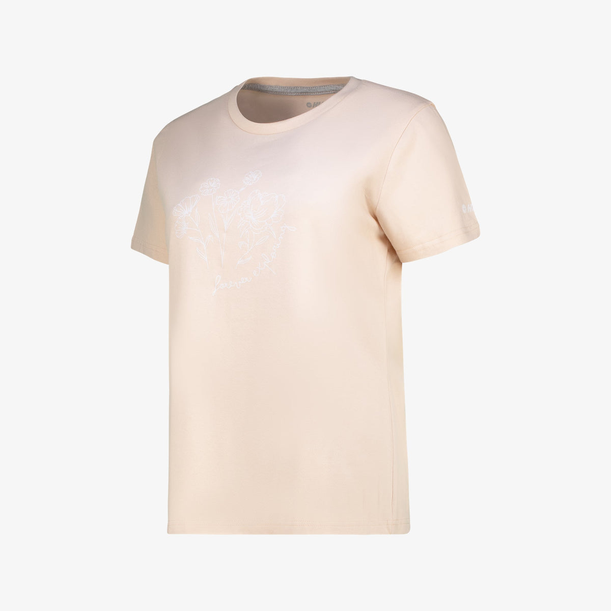 Hi-Tec Women&#39;s Soft Cotton Blend Short Sleeve Forever Exploring T-Shirt