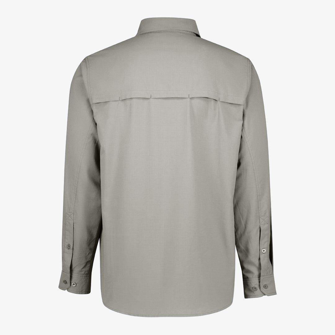 Hi-Tec Men&#39;s UV50 Quick-Dry Stretch Long Sleeve Outdoor Bush Shirt