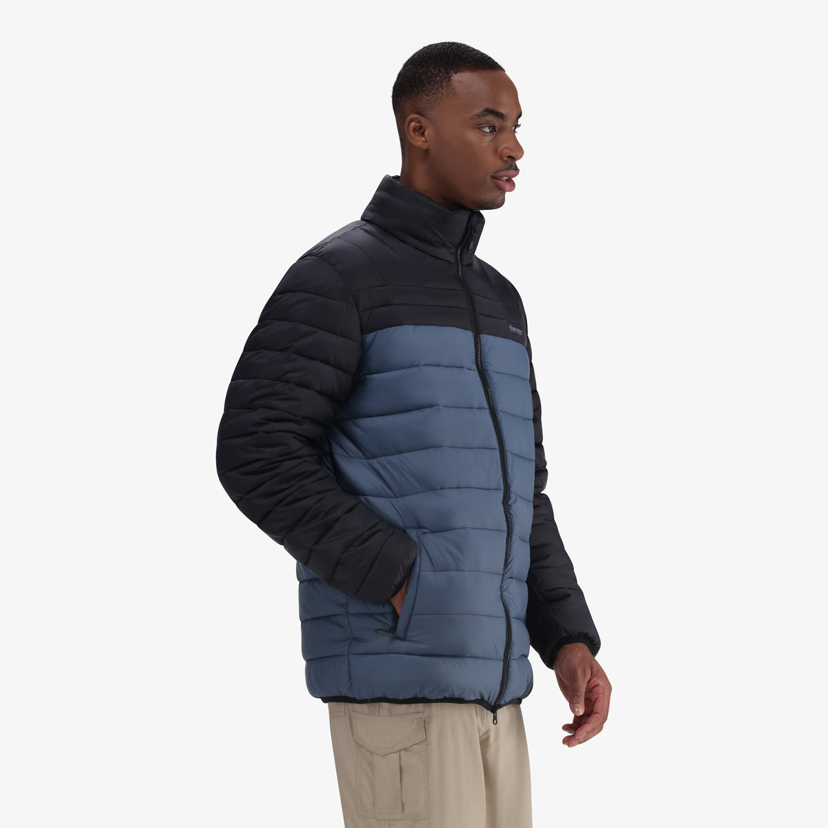 Hi-Tec Montana Men&#39;s Insulated Jacket: Warm, Stylish, Recycled Comfort