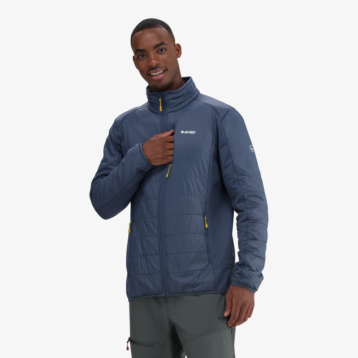 Hi-Tec Men&#39;s Everyday Thermal Jacket - Micro-Fleece Lined, Versatile Outdoor Apparel