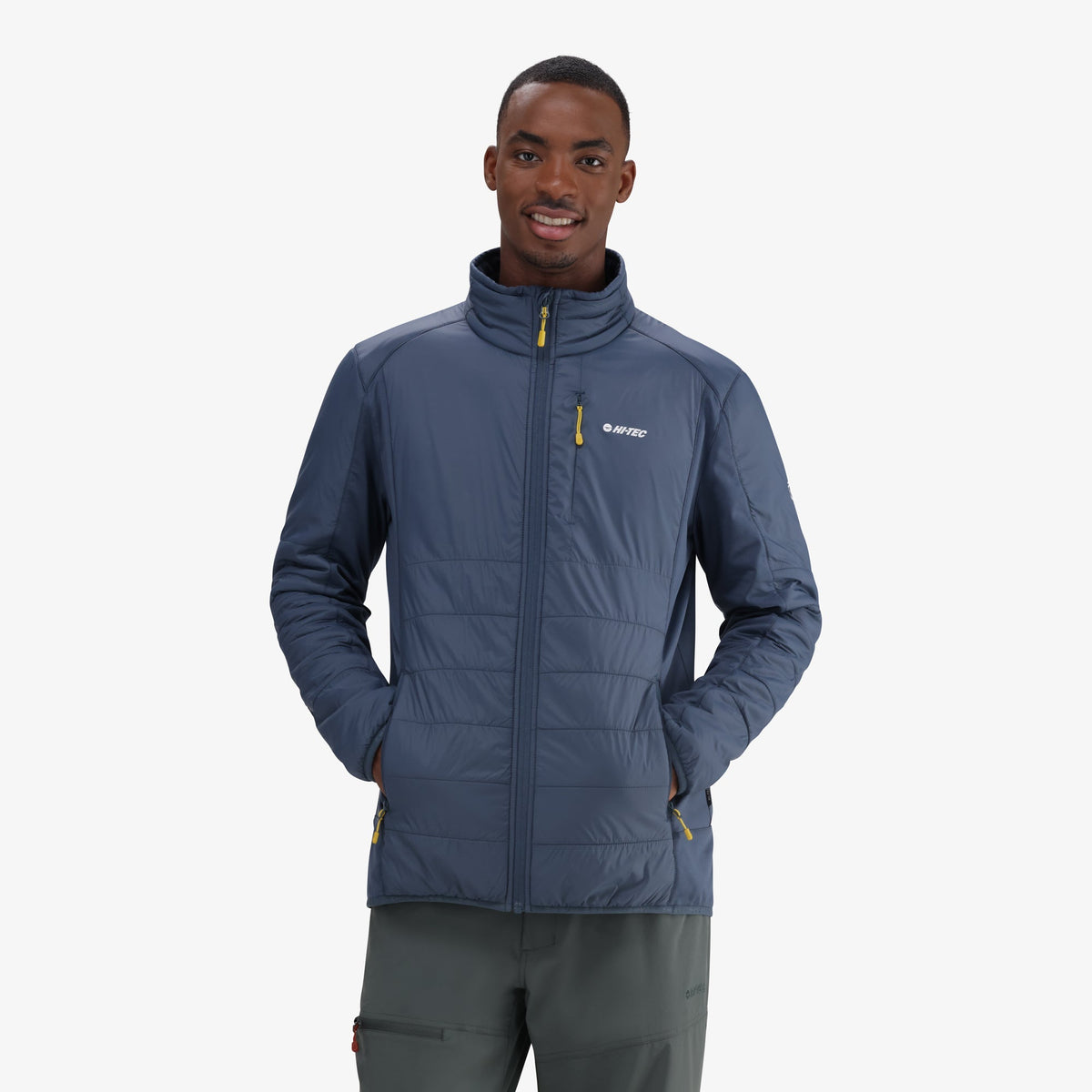 Hi-Tec Men&#39;s Everyday Thermal Jacket - Micro-Fleece Lined, Versatile Outdoor Apparel