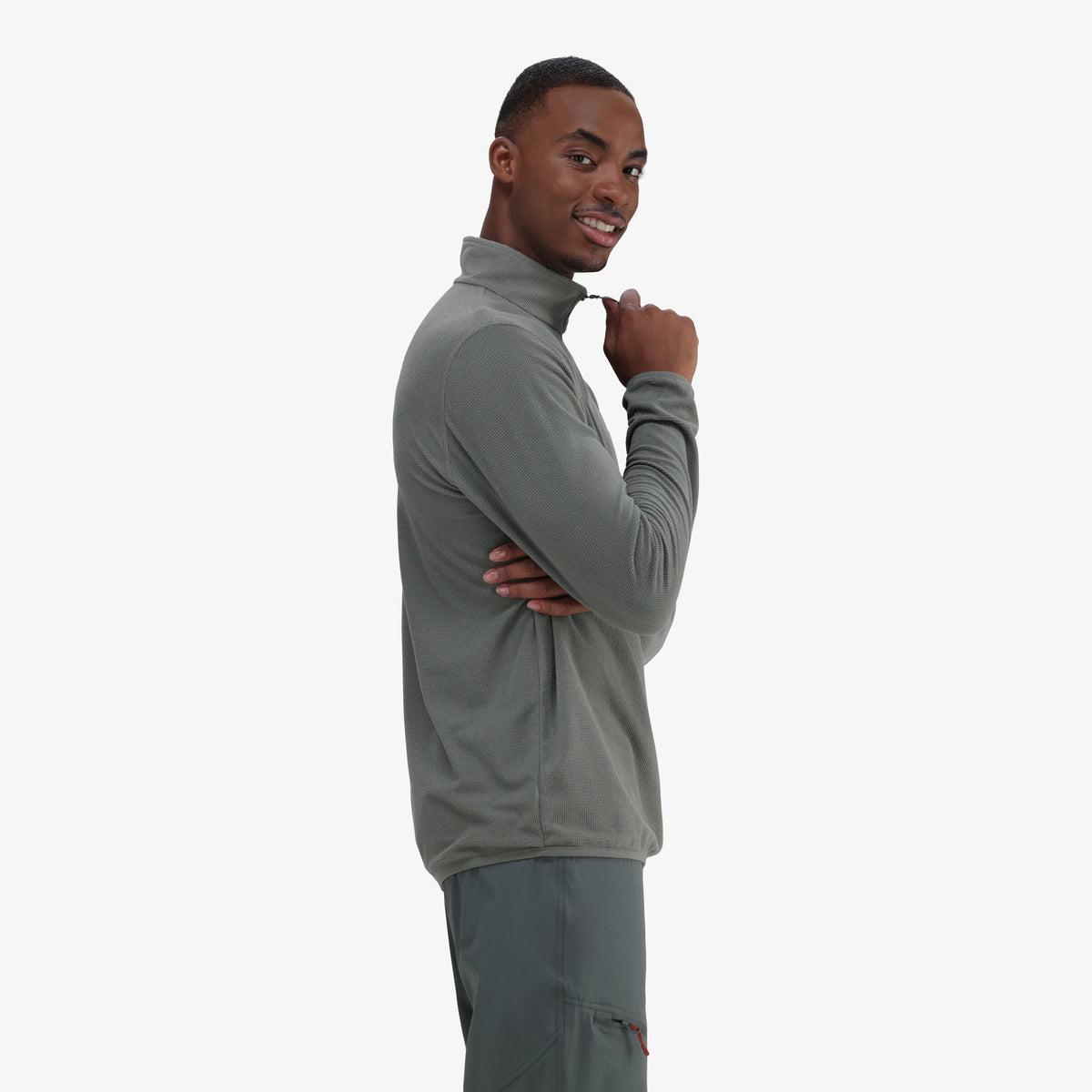 Hi-Tec Men&#39;s Tech 1/4 Zip Fleece: Warm, Performance Mid-Layer for Adventure