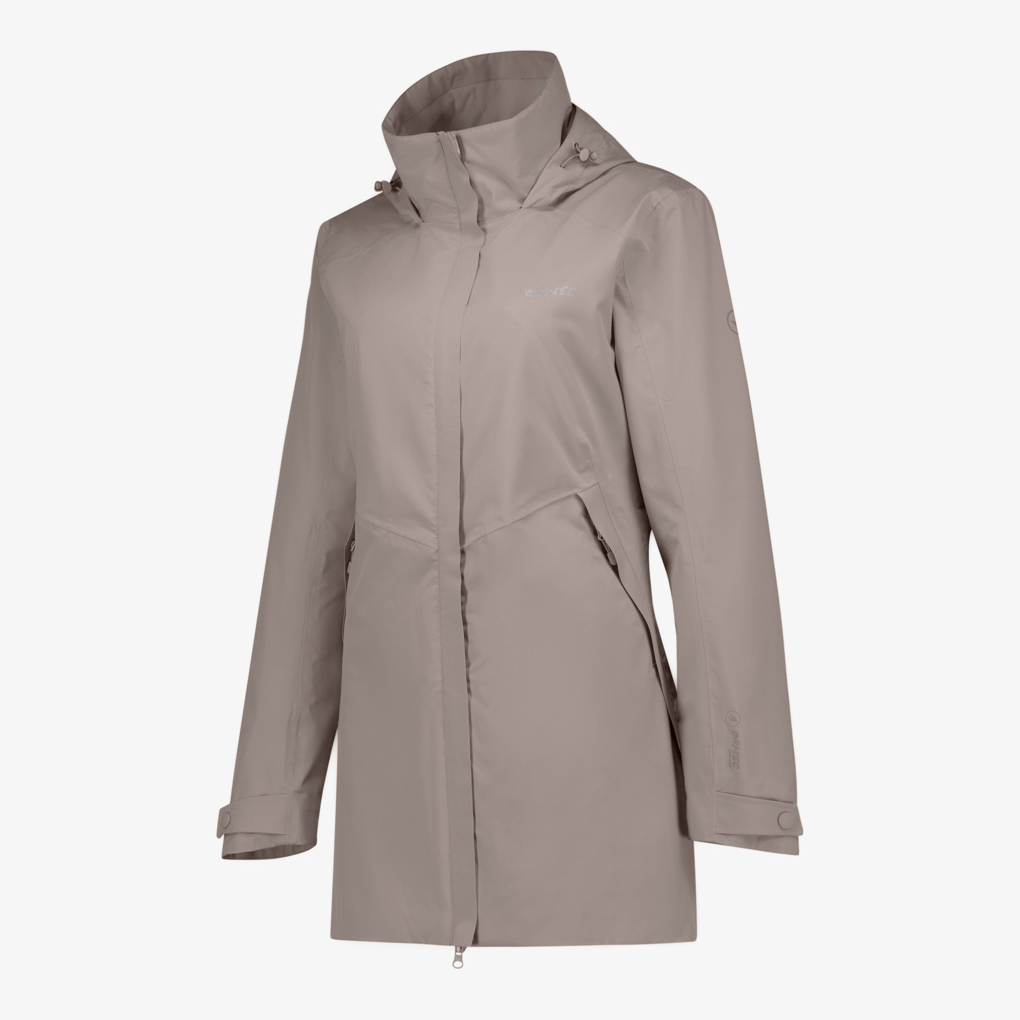 Hi-Tec Women's Waterproof Parka Jacket with Taped Seams and Hood