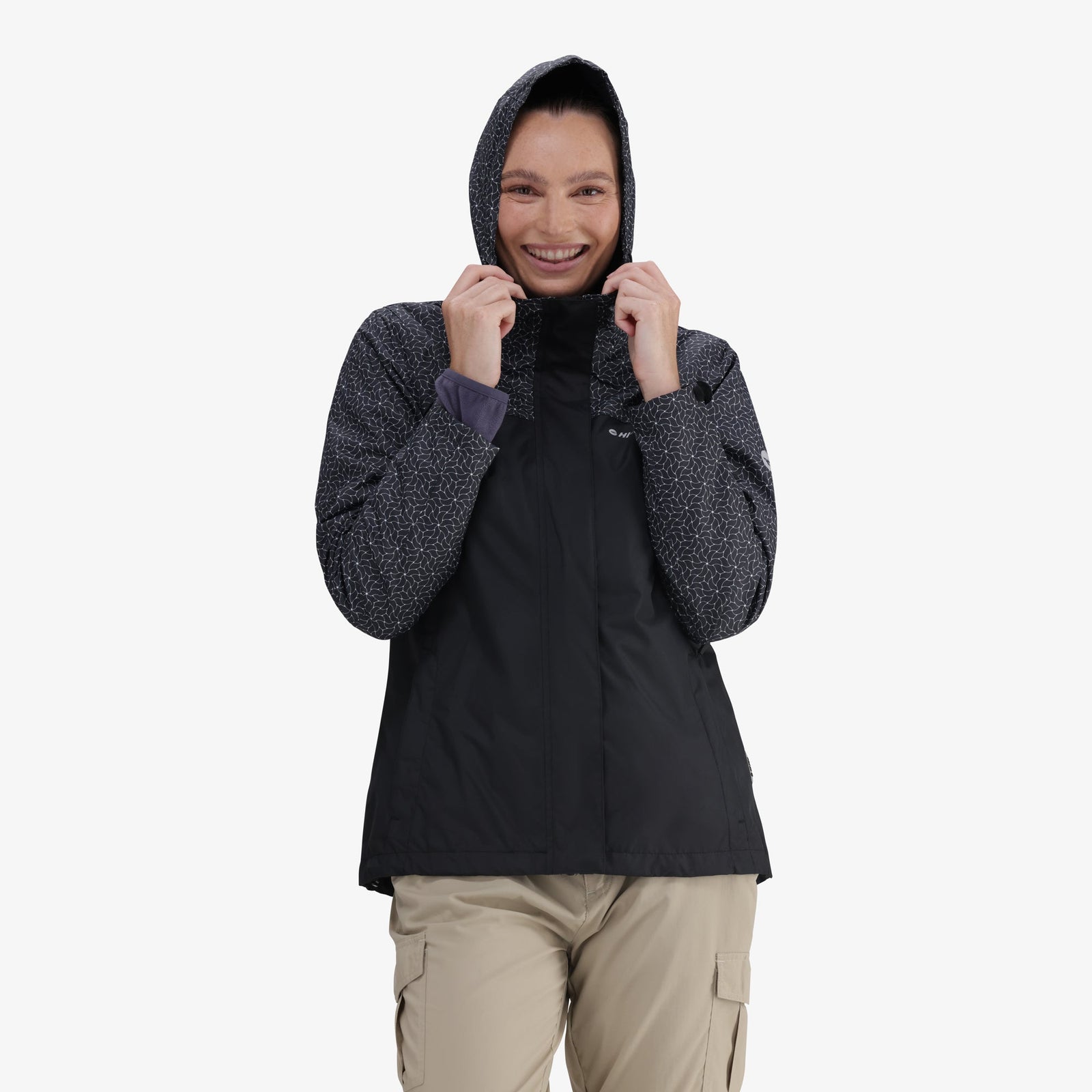 Hi-Tec Women's Lightweight Vapour Hooded Jacket - Casual Outdoor Comfort