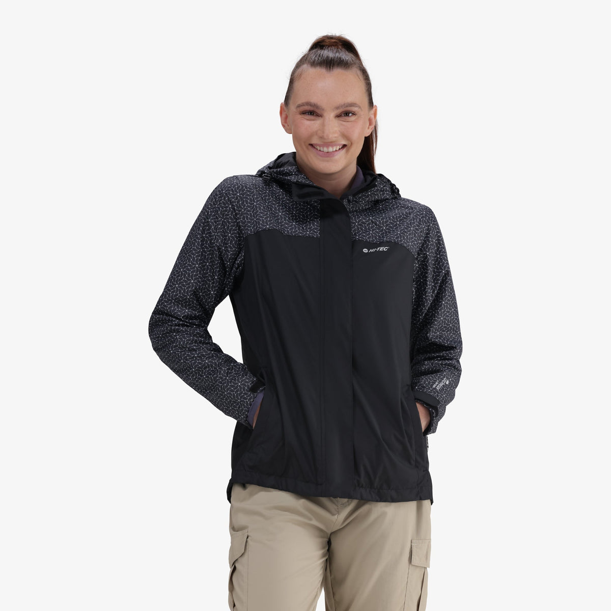 Hi-Tec Women&#39;s Lightweight Vapour Hooded Jacket - Casual Outdoor Comfort
