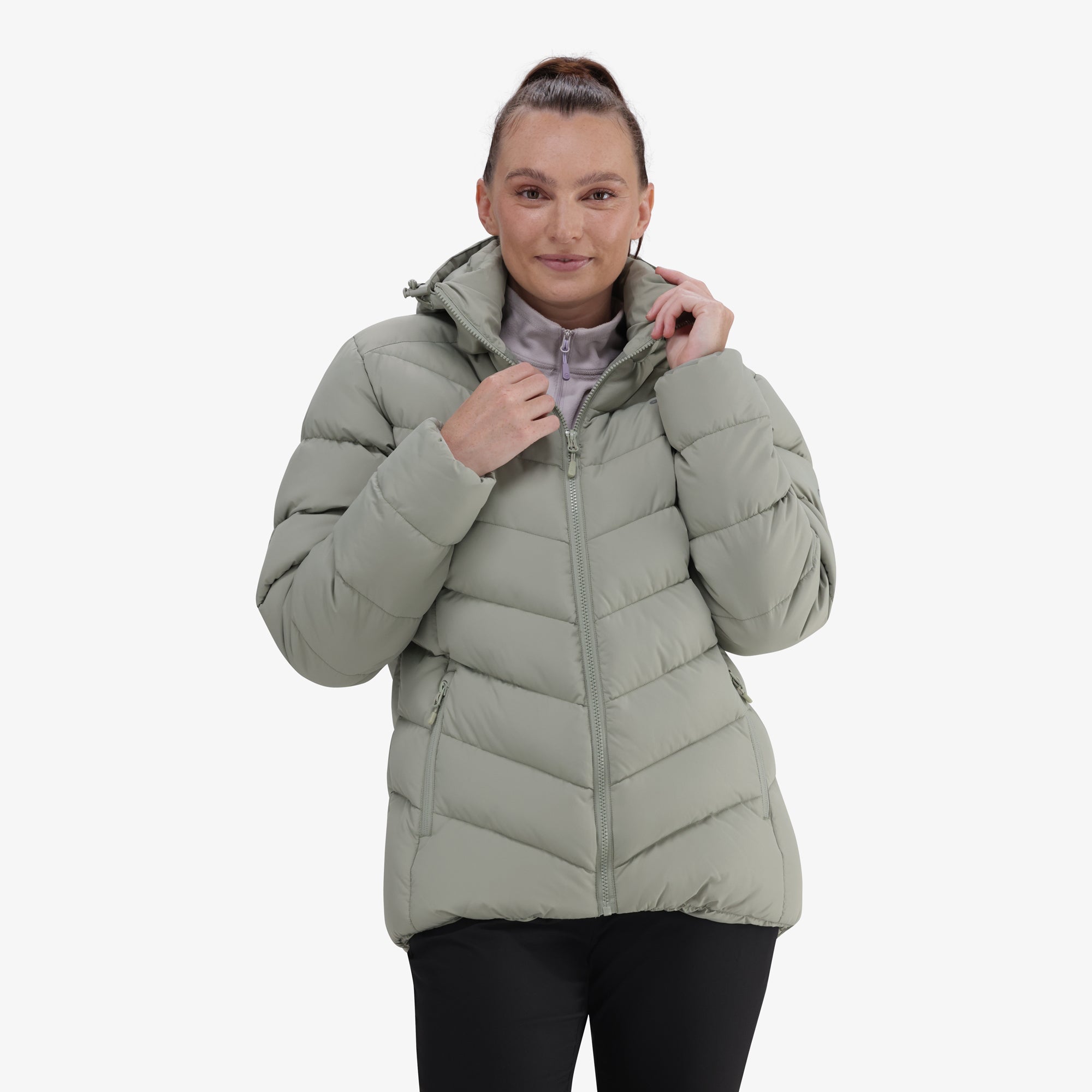 Hi-Tec Women's Lily Insulated Jacket: Warm, Windproof, Water-Repellent, Eco-Friendly Style