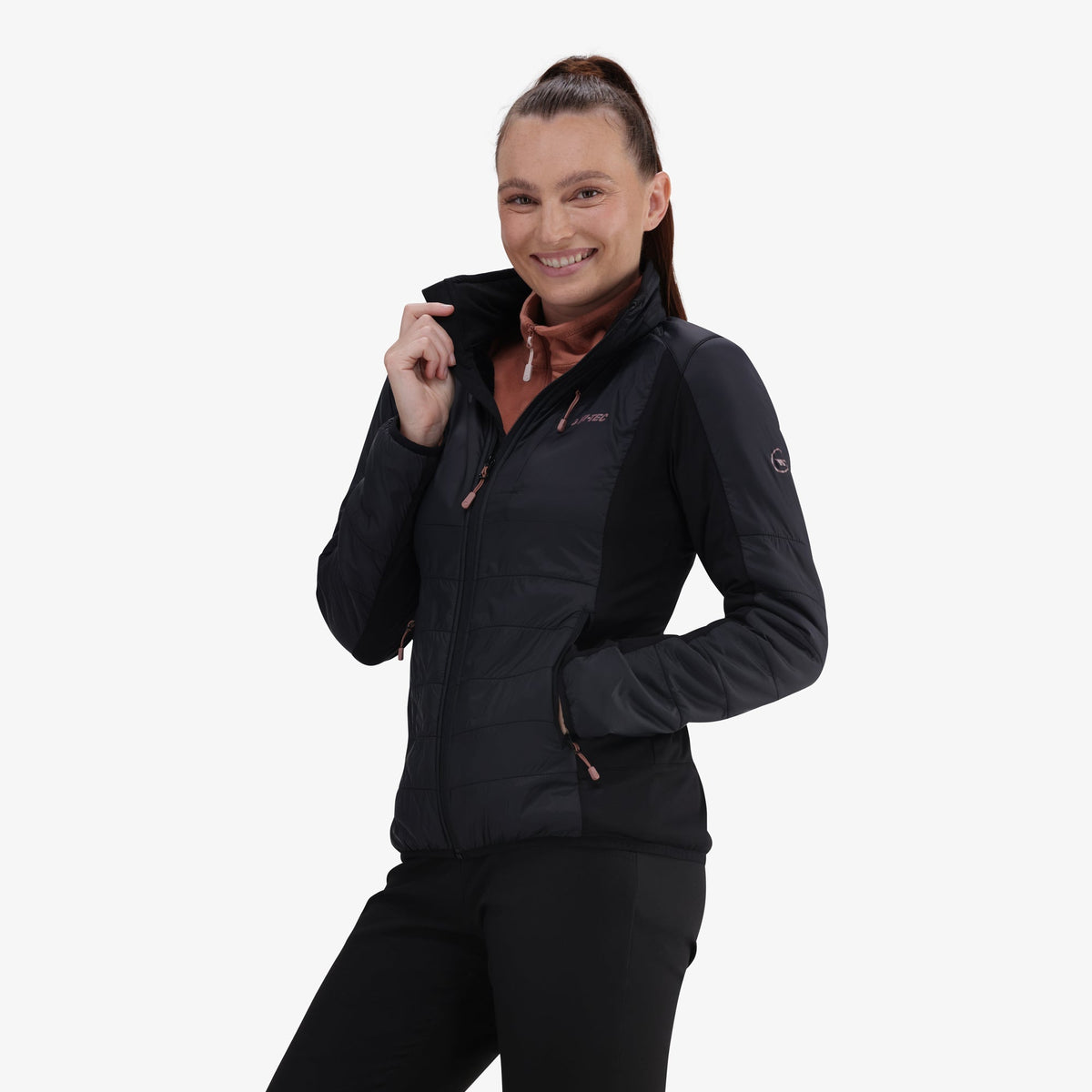 Women&#39;s Hi-Tec Thermal Insulated Wind-Resistant Micro-Fleece Everyday Jacket
