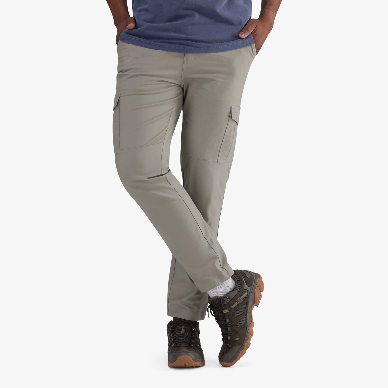 Hi-Tec Venture Men's Outdoor Pants: 4-Way Stretch, UV 40 Protection for Active Adventures