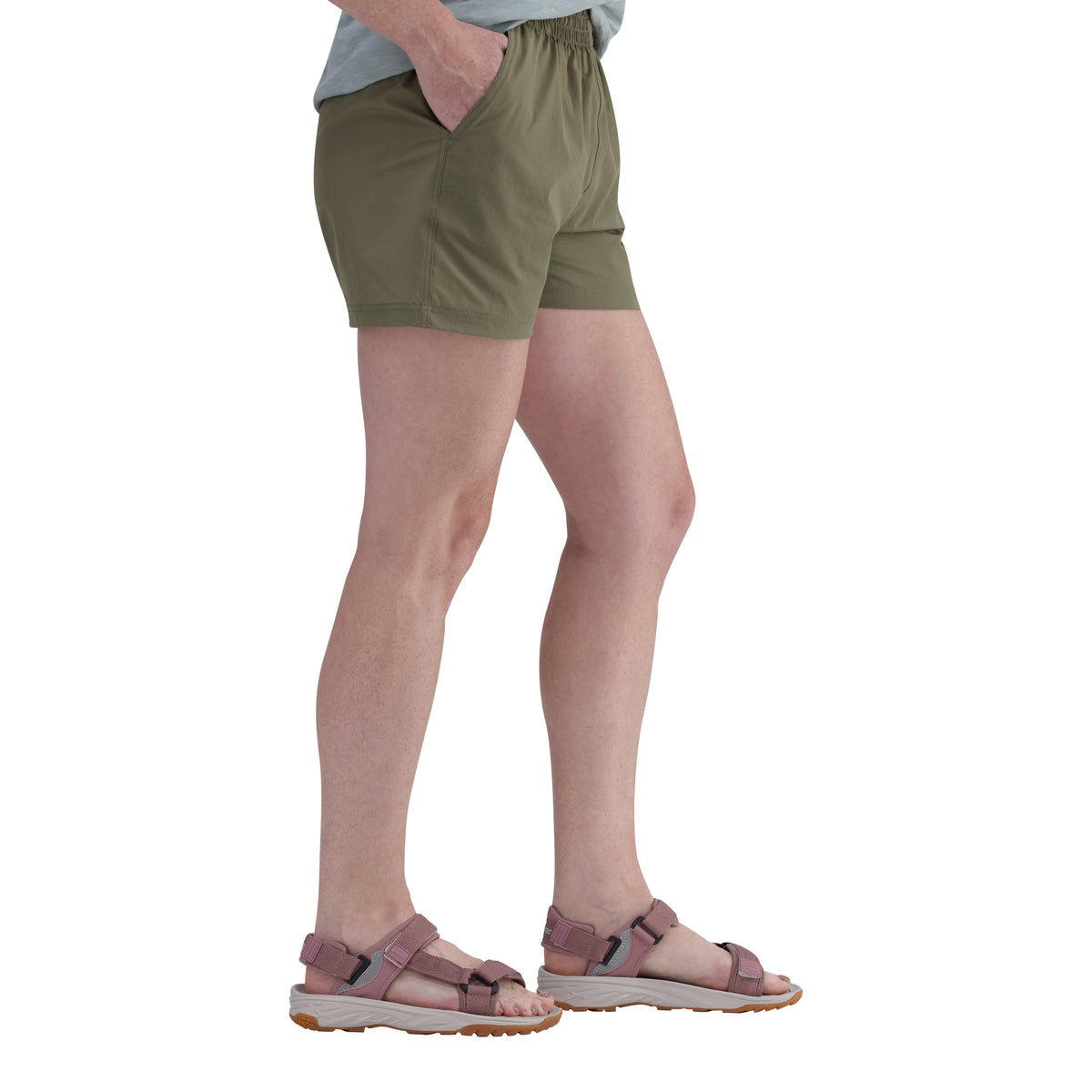 Hi-Tec Women&#39;s Outdoor Volley Shorts with Zip Pocket for Active Comfort