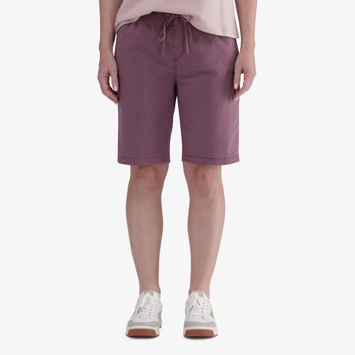 Hi-Tec Women&#39;s Everyday Volley Shorts: Comfortable Stretch Cotton Blend with Pockets