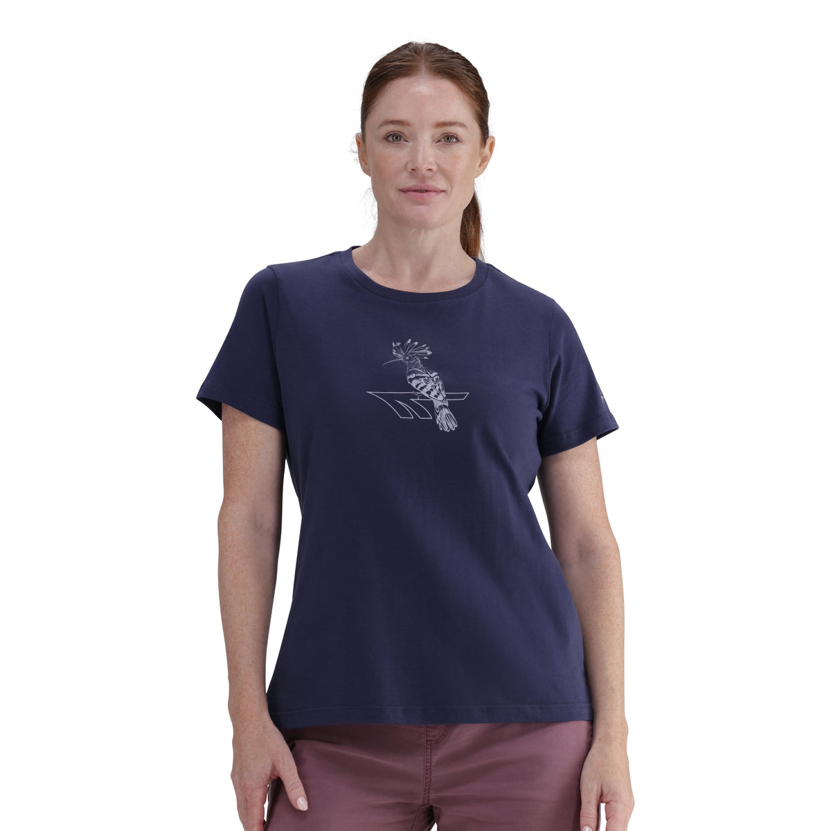Hi-Tec Ladies Birdsong Pure Cotton T-Shirt - Comfortable, Stylish, Playful Design