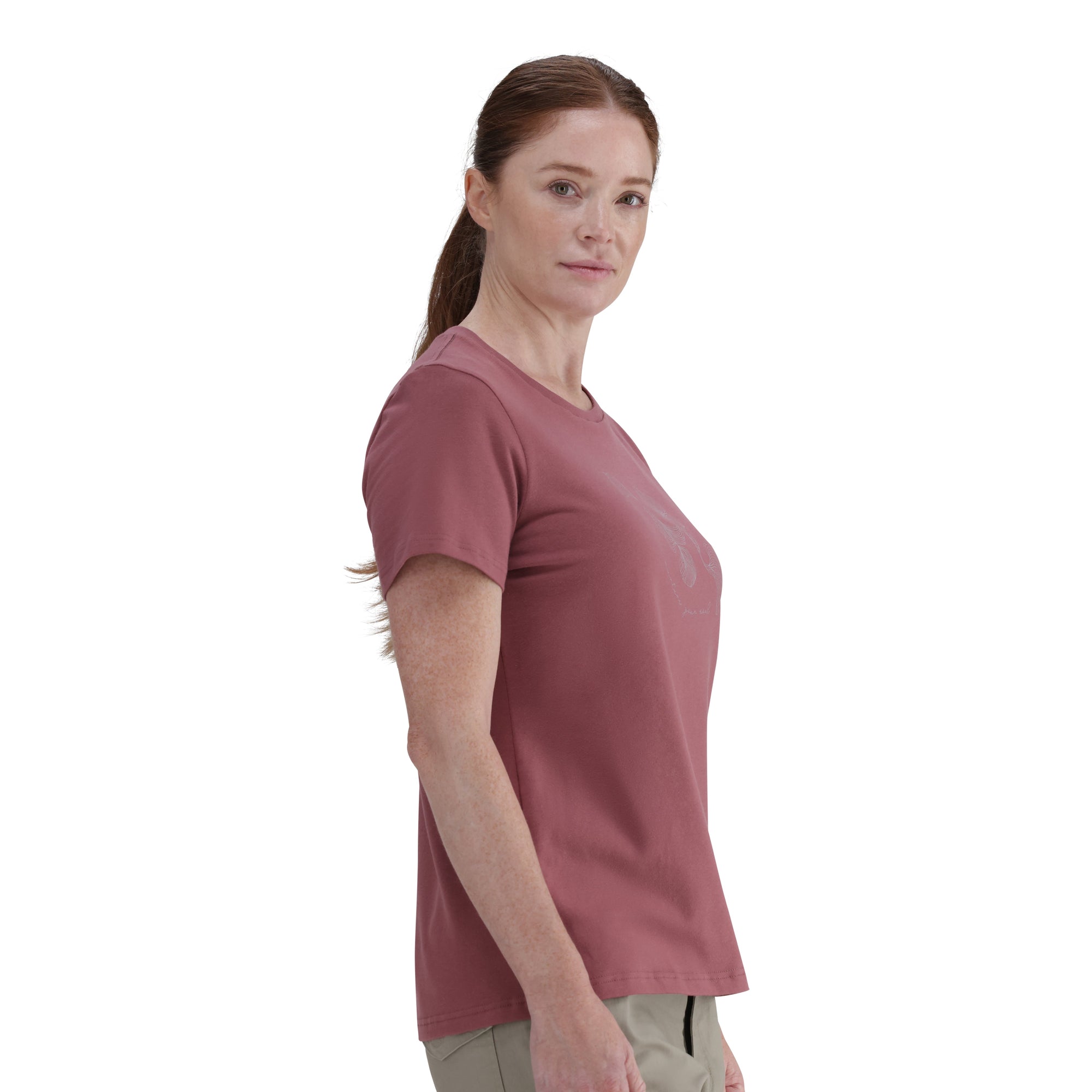 Hi-Tec Zen Cotton Ladies T-Shirt - Ultimate Comfort, Style & Stretch Fit