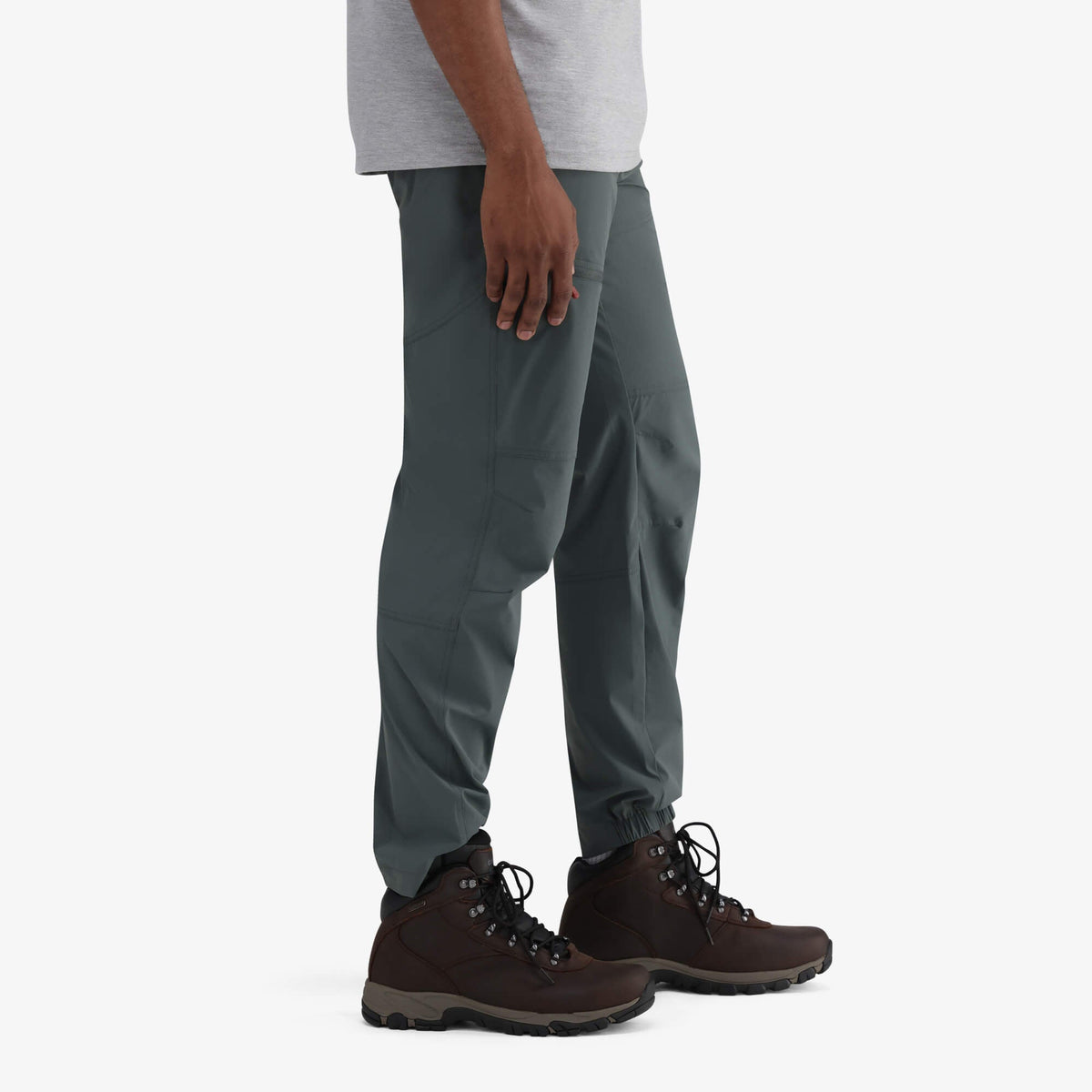 Hi-Tec Ranger Men&#39;s Cotton Canvas Cargo Pants with Multiple Pockets