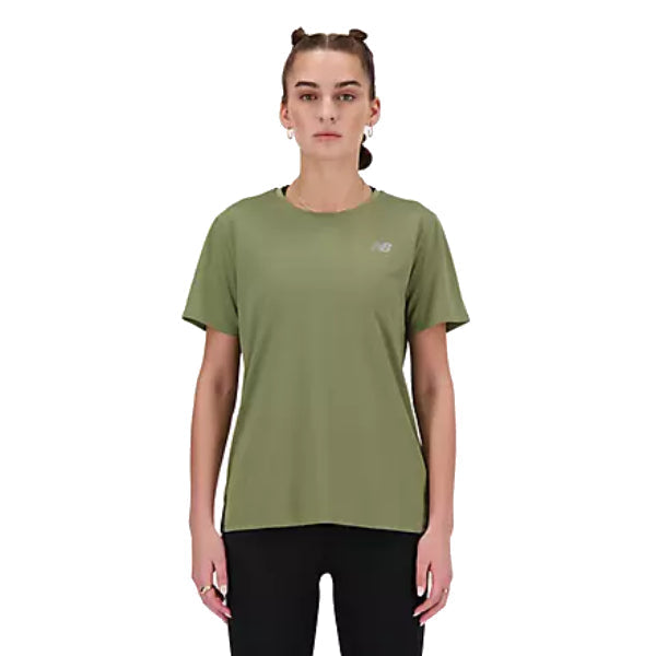 New Balance Sport Essentials T-Shirt Dark Olivine