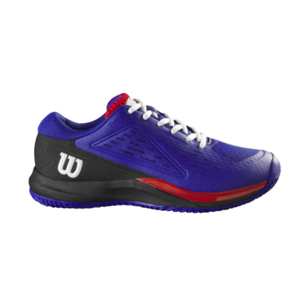 Wilson Rush Pro Bluing / Black / Orange Tennis Shoe Junior