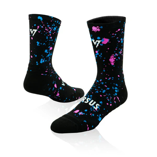 Versus Duo Splatter Active Crew Socks