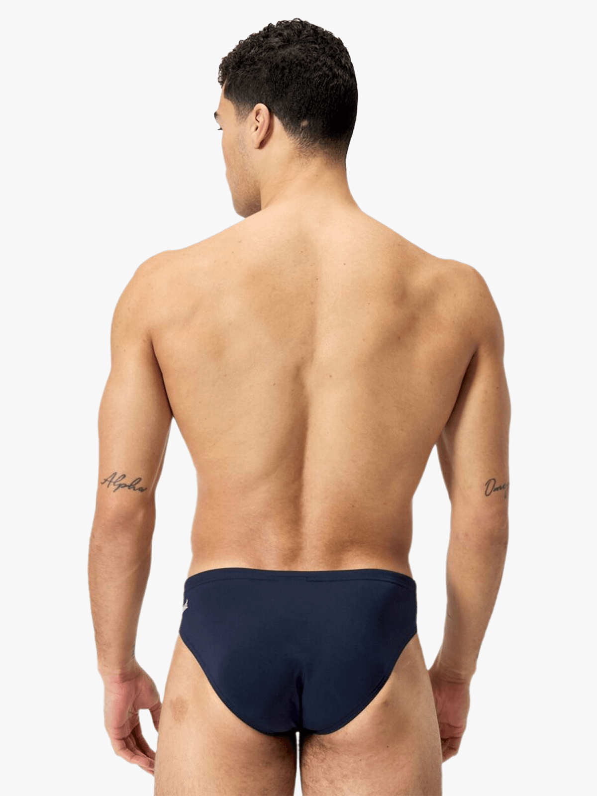 Speedo Men's Essential Endurance+ 7cm Navy Swim Brief for Ultimate Performance