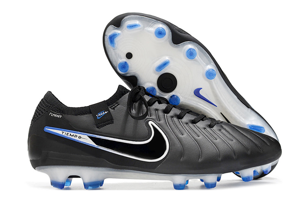 Tiempo Legend 10 Elite FG Black/Hyper Royal/Chrome