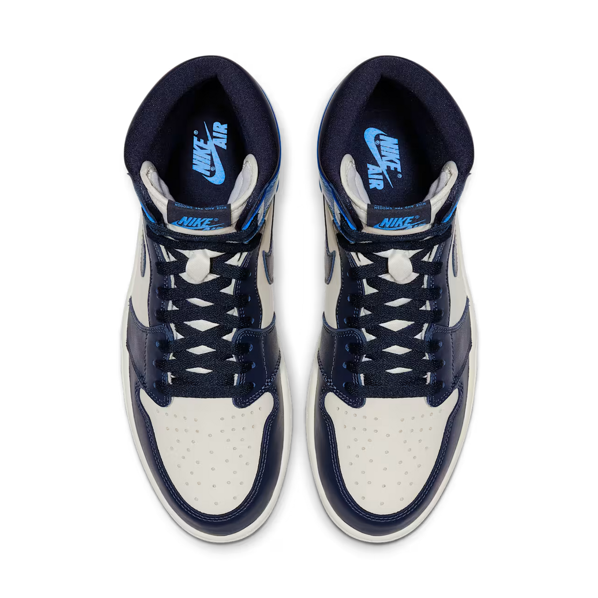 AIR JORDAN 1 RETRO HIGH OG OBSIDIAN/UNIVERSITY BLUE
