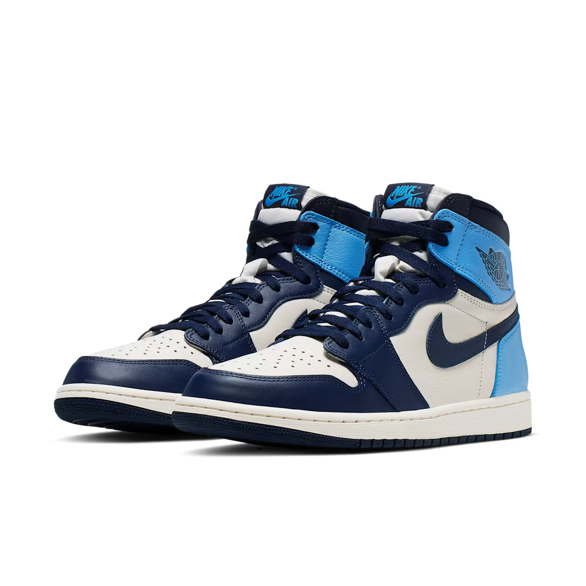 AIR JORDAN 1 RETRO HIGH OG OBSIDIAN/UNIVERSITY BLUE