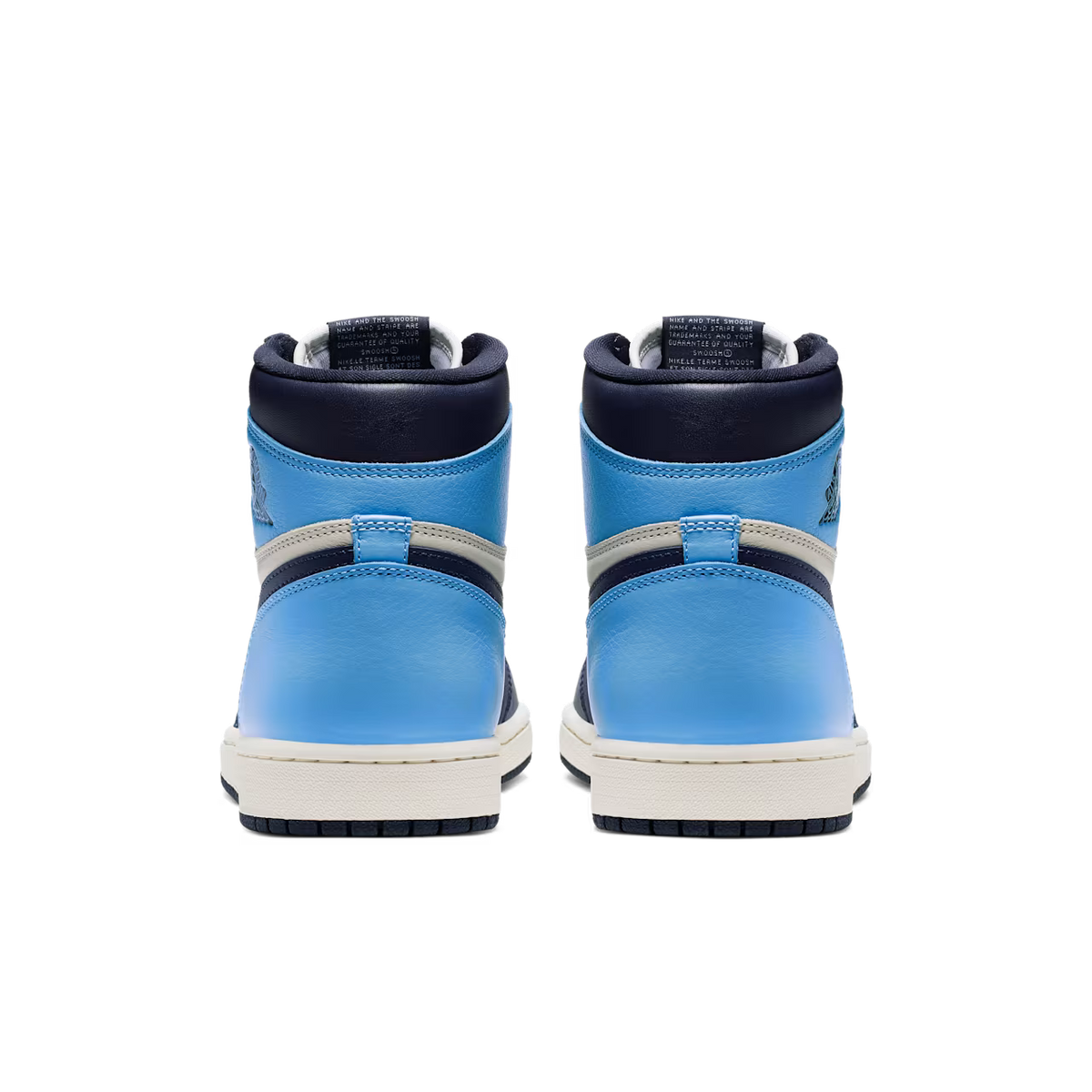 AIR JORDAN 1 RETRO HIGH OG OBSIDIAN/UNIVERSITY BLUE