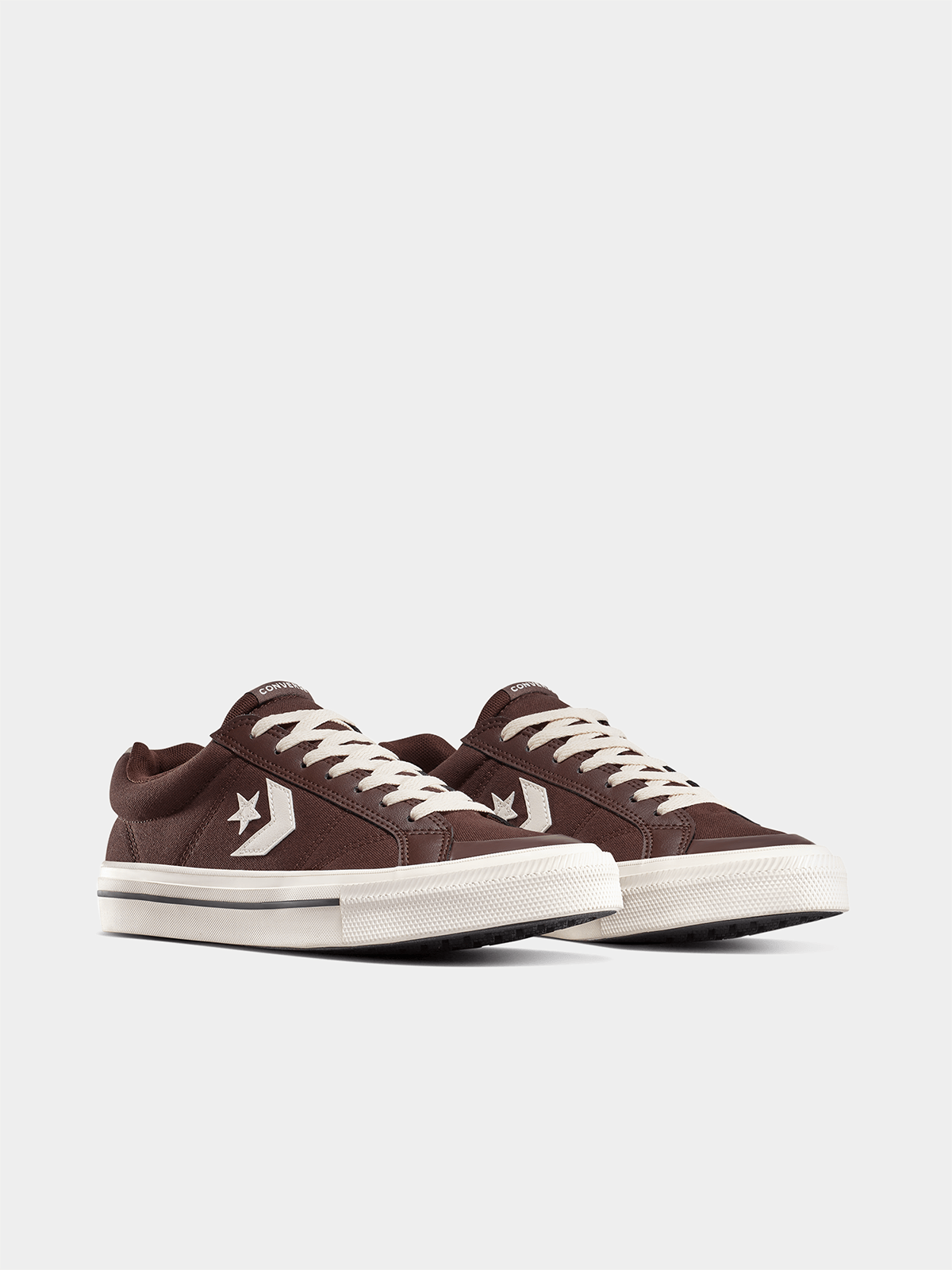 Men&#39;s Classic Brown Converse Sport Casual Sneakers - Durable Canvas Low-Top Shoes