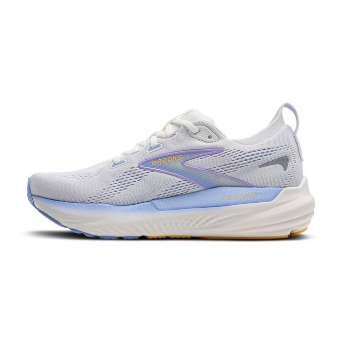 Brooks Glycerin Gts 22 White/Blue Heron/Apricot