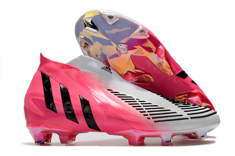 Predator Edge+ FG Showdown - Pink &amp; White