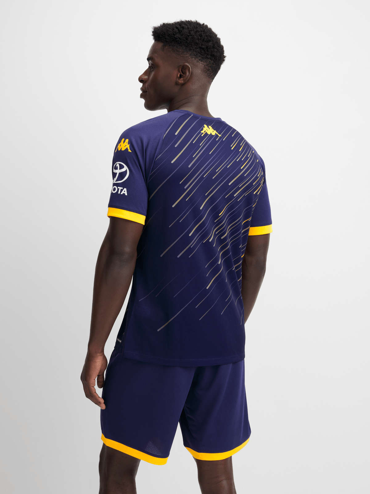 Official Kappa Kaizer Chiefs Mixio Pro 8 Performance Blue Training Shorts