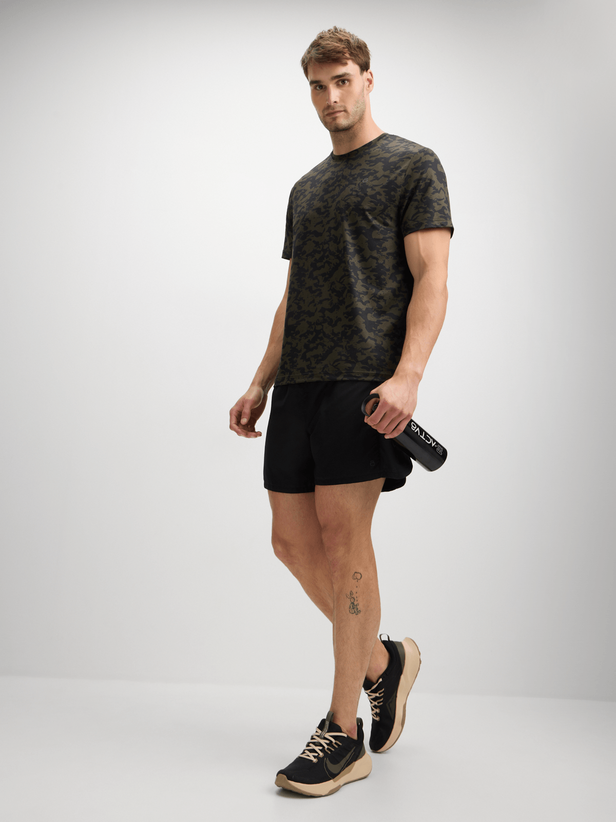 TS Men&#39;s Run Your Pace All-Over Print Fatigue Performance Tee