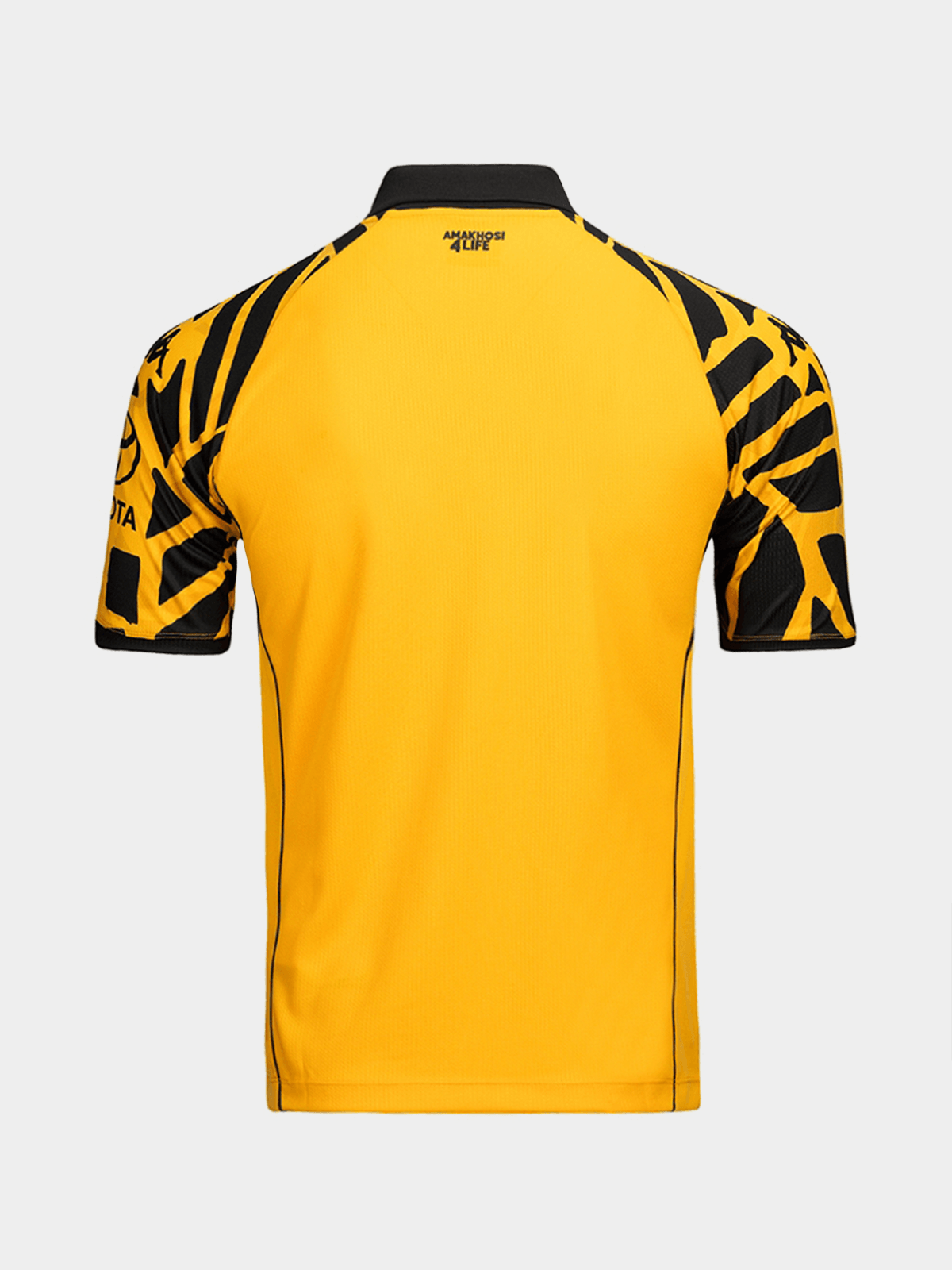 Kappa Youth Kaizer Chiefs Home 25/26 Yellow Kombat Football Stadium Jersey