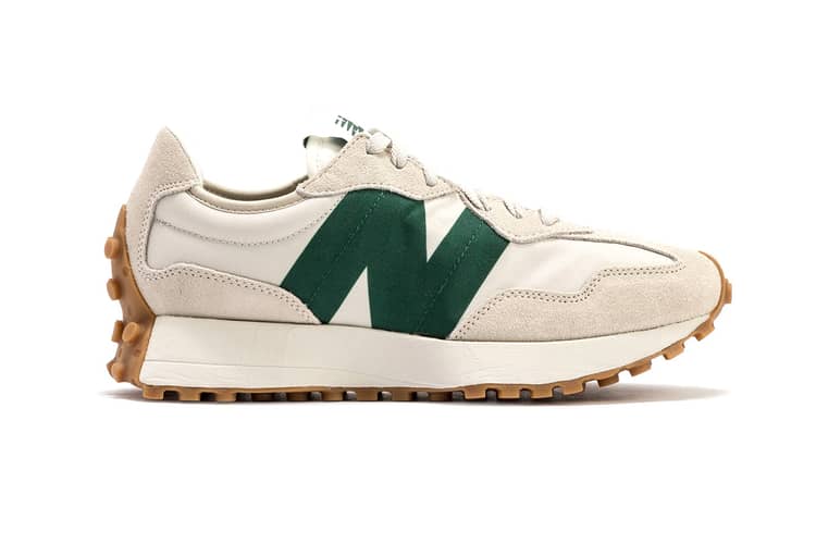 NEW BALANCE 327 WHITE/GREEN