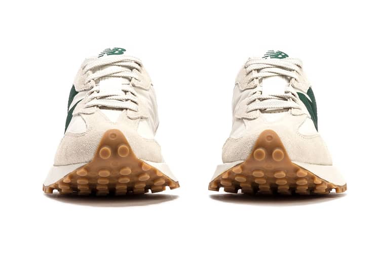 NEW BALANCE 327 WHITE/GREEN