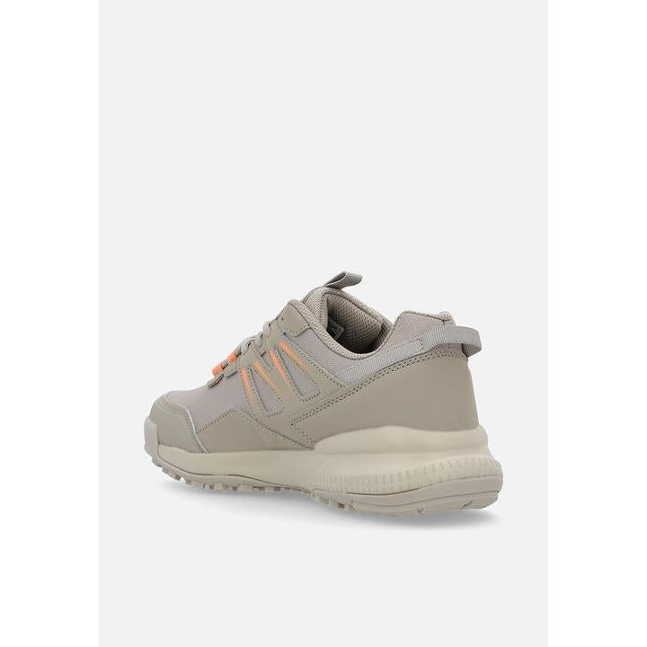 Hi-Tec Women&#39;s Tempest Breathable Mesh Comfort Sneakers - Taupe/Cork Stylish Everyday Footwear