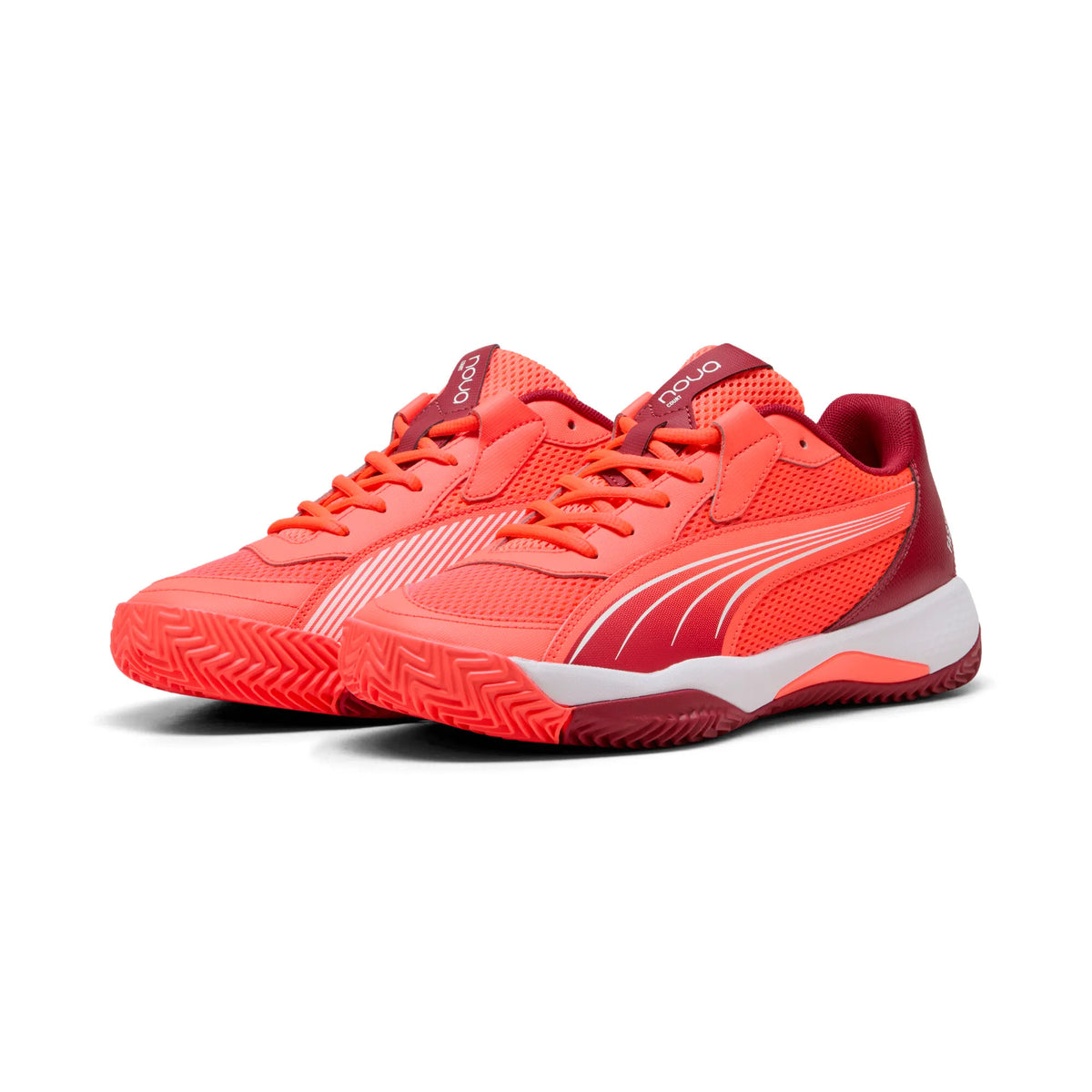Puma Nova Court Glowing Red