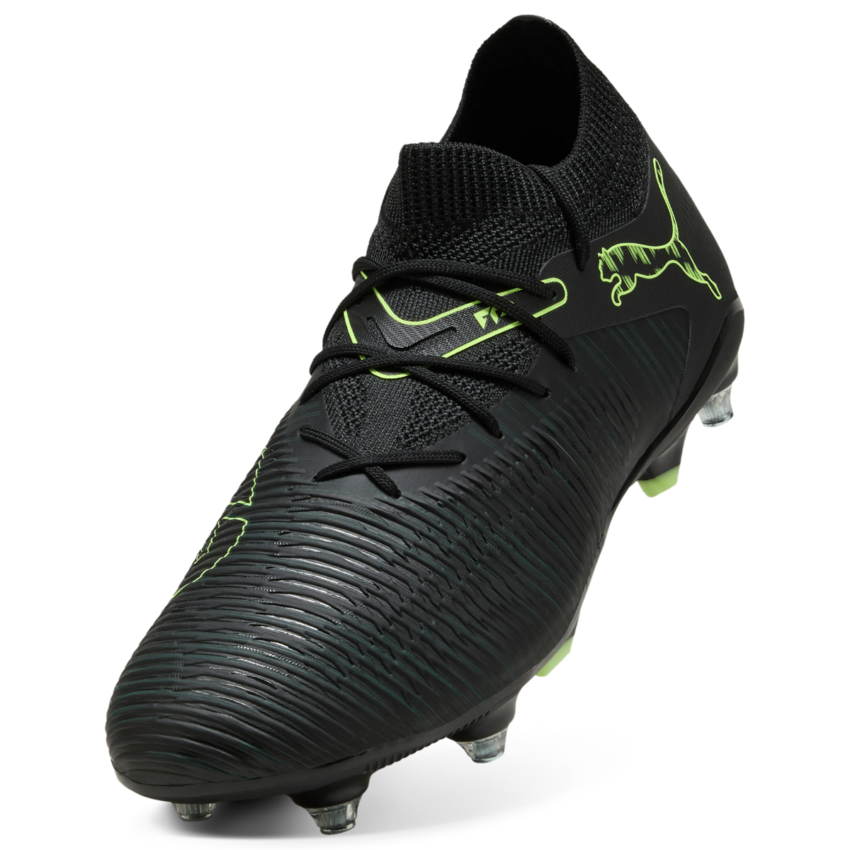 Puma Future 8 Match MxSG Black-Fizzy Light-Green